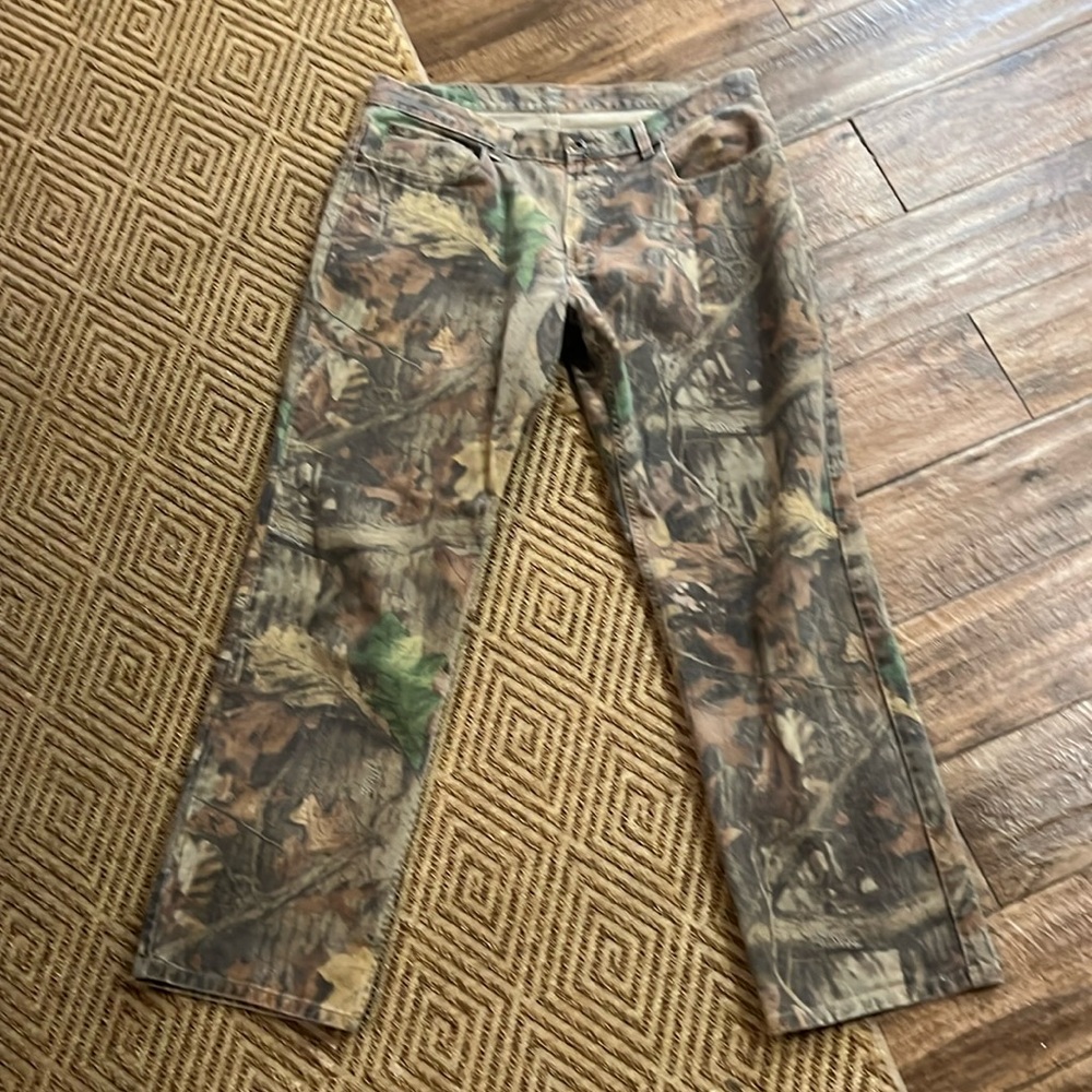 LL Bean mens vintage realtree advantage timber pant 40x34